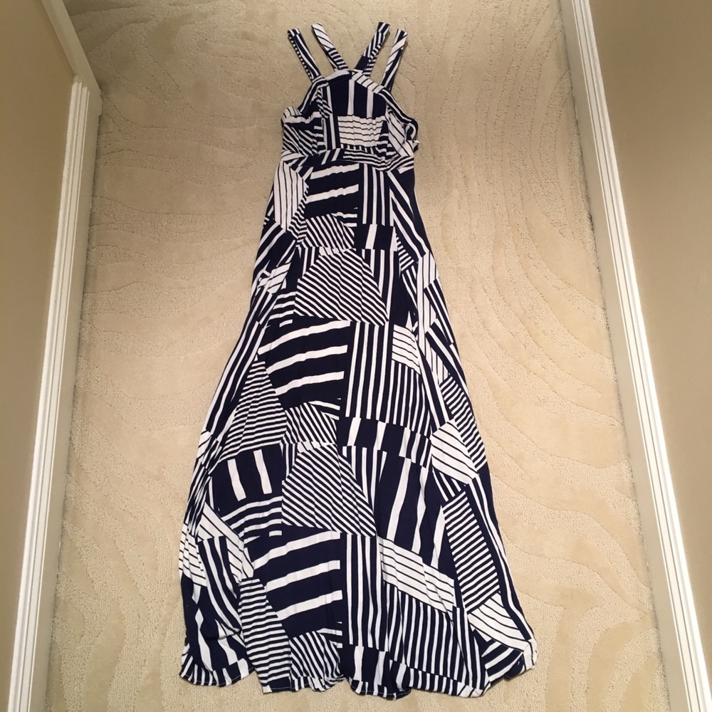 Stripped Maxi Dress